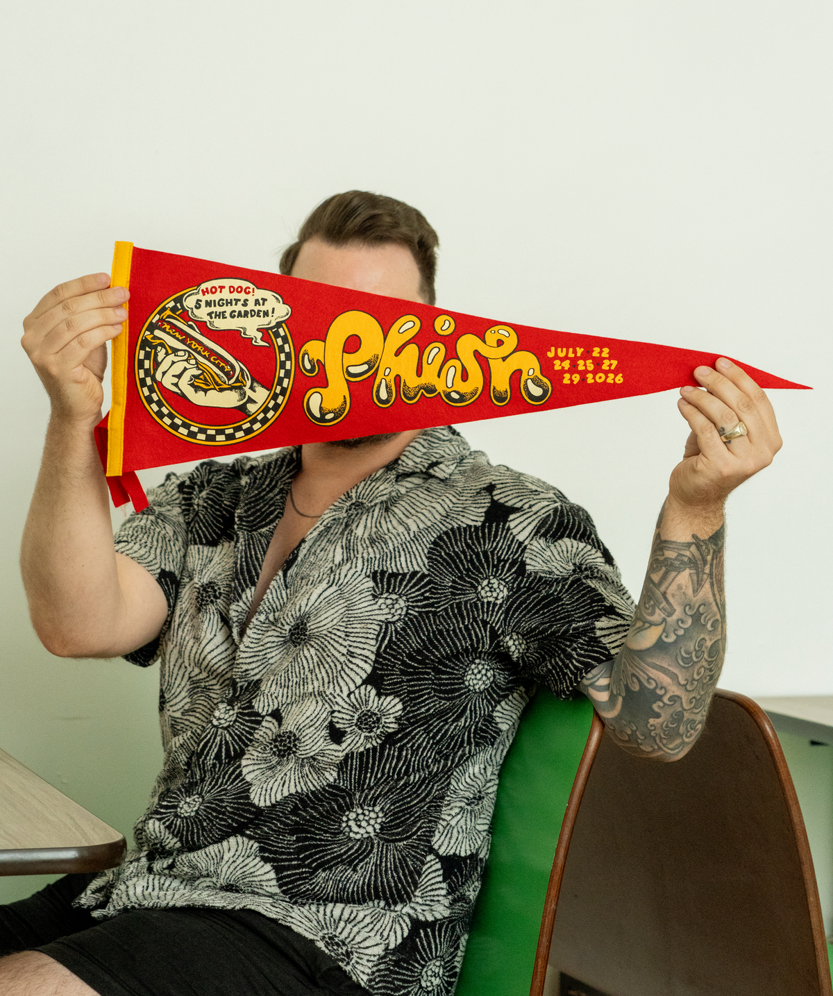 Hot Dog! Phish x Oxford Pennant Classic Pennant