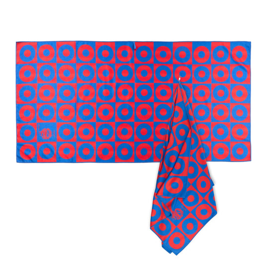 Classic Atomic Donut Towel