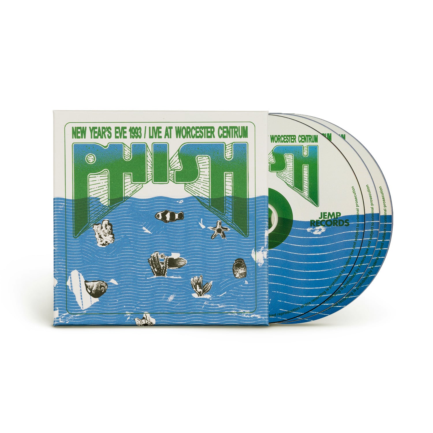 New Year's Eve 1993 Live At Worcester Centrum 3-CD Box Set – Phish