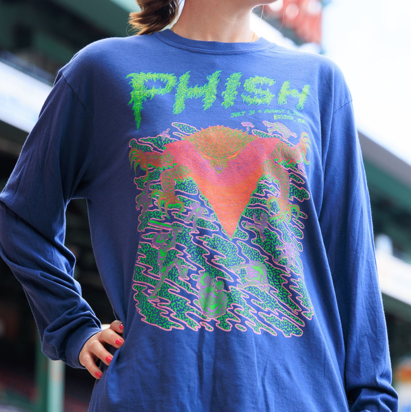 The Monster Fenway Long Sleeve Tee