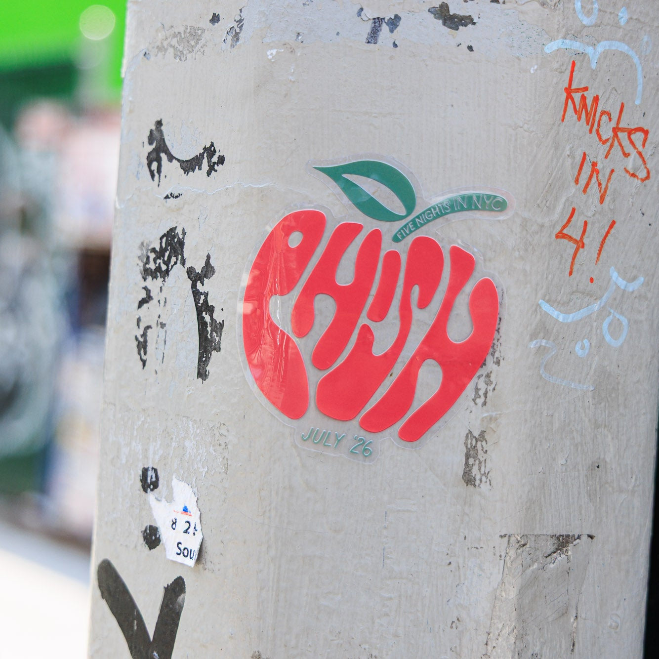 Big Apple The Garden '26 Sticker