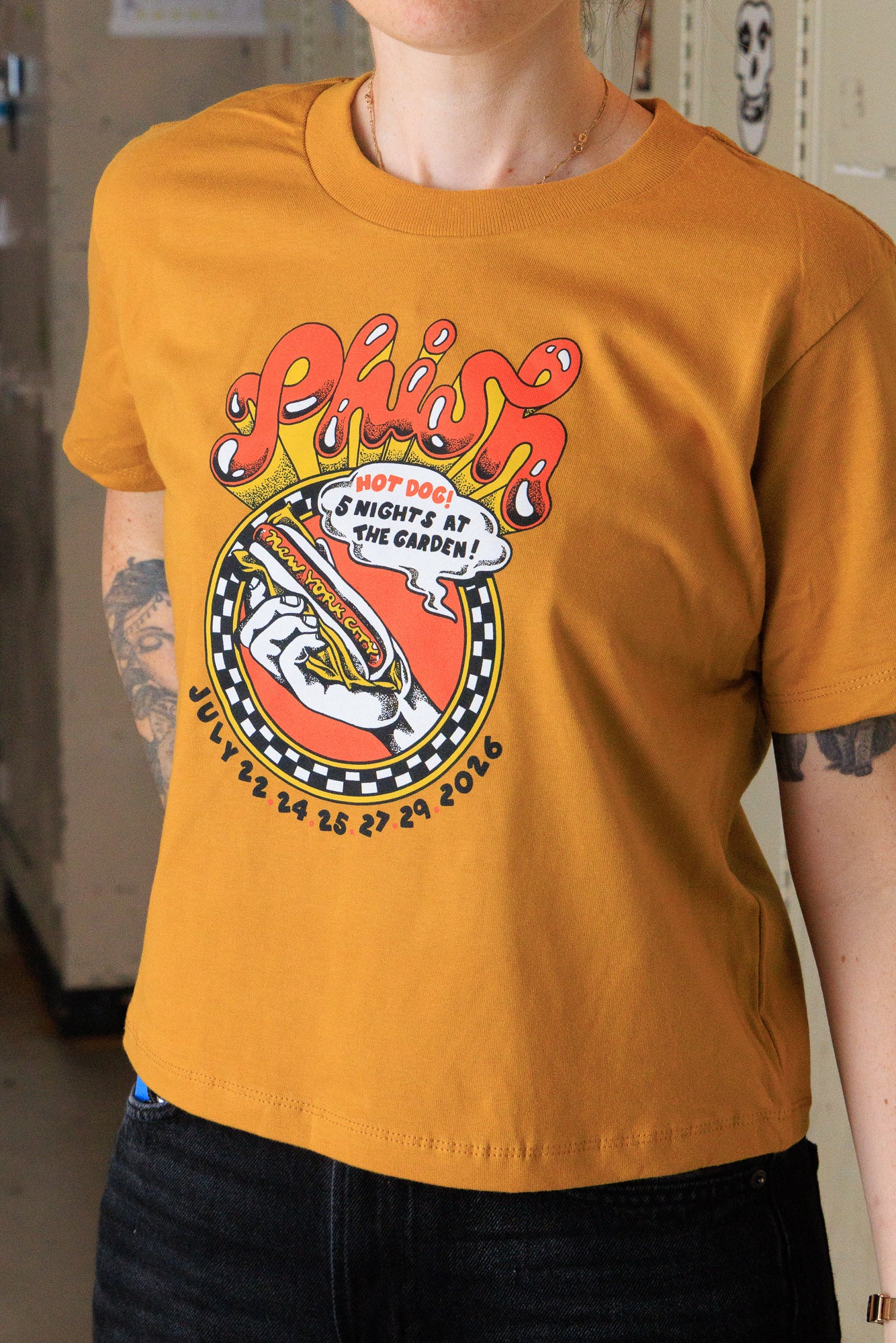 Women's Hot Dog! The Garden July 2026 Boxy Tee