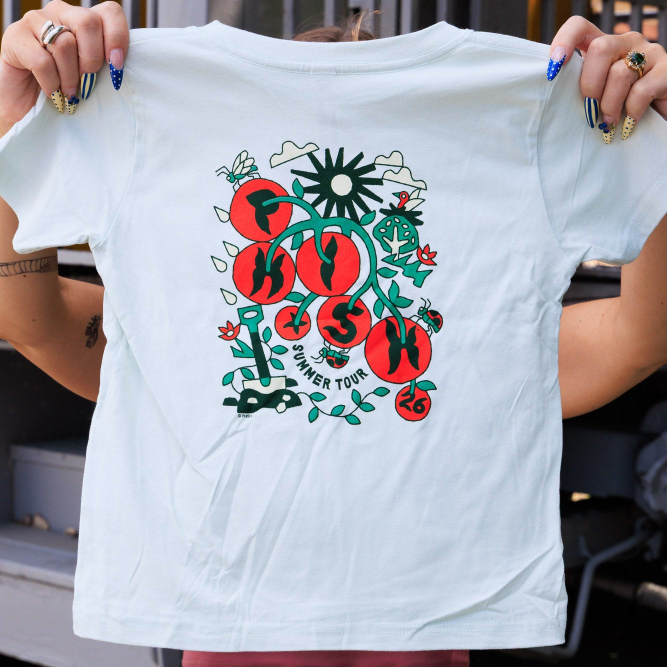 Youth Homegrown Tomatoes Summer Tour 2026 Tee