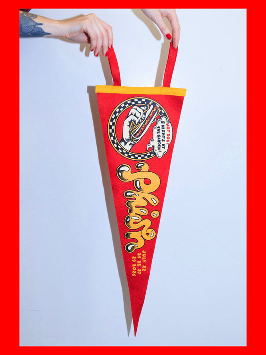 Hot Dog! Phish x Oxford Pennant Classic Pennant