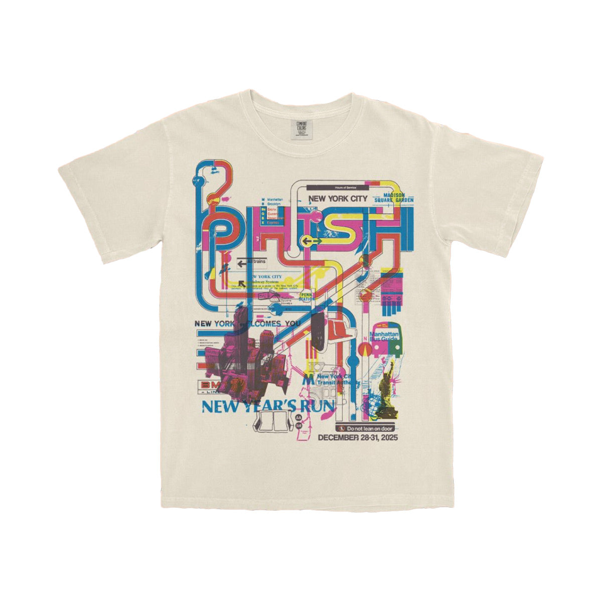 IT TRACKS NEW YEAR’S RUN ‘25 TEE