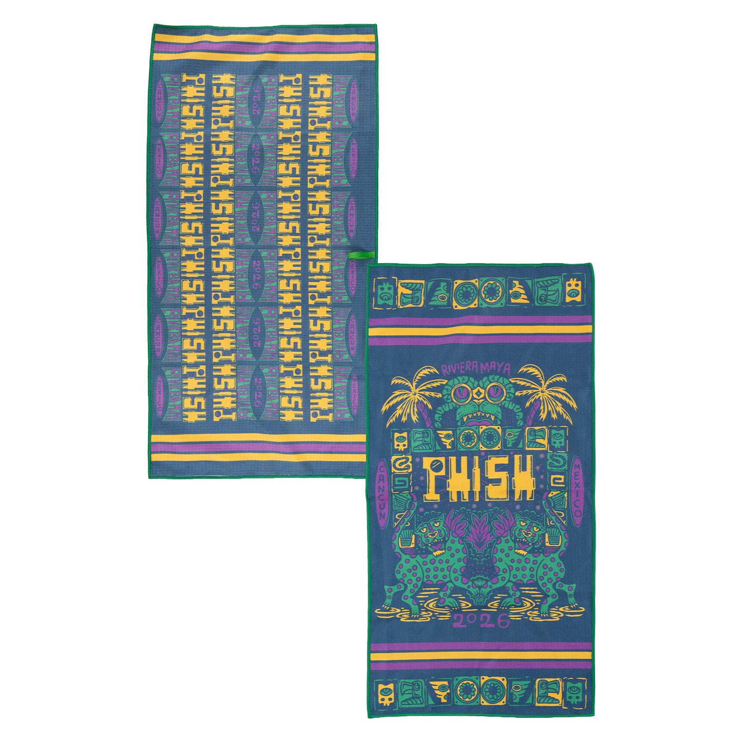 Dancing Jaguars Riviera Maya 2026 Sports Towel