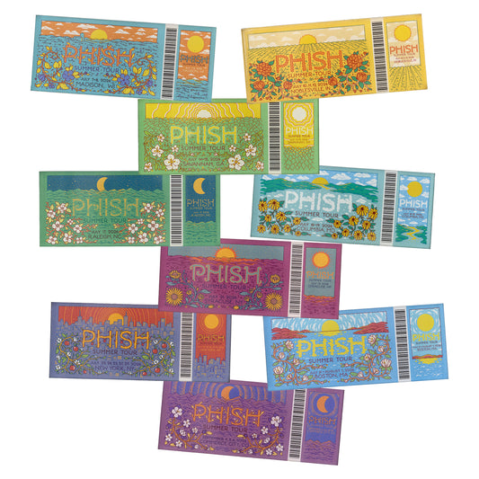 Summer Tour 2026 Ticket Magnets