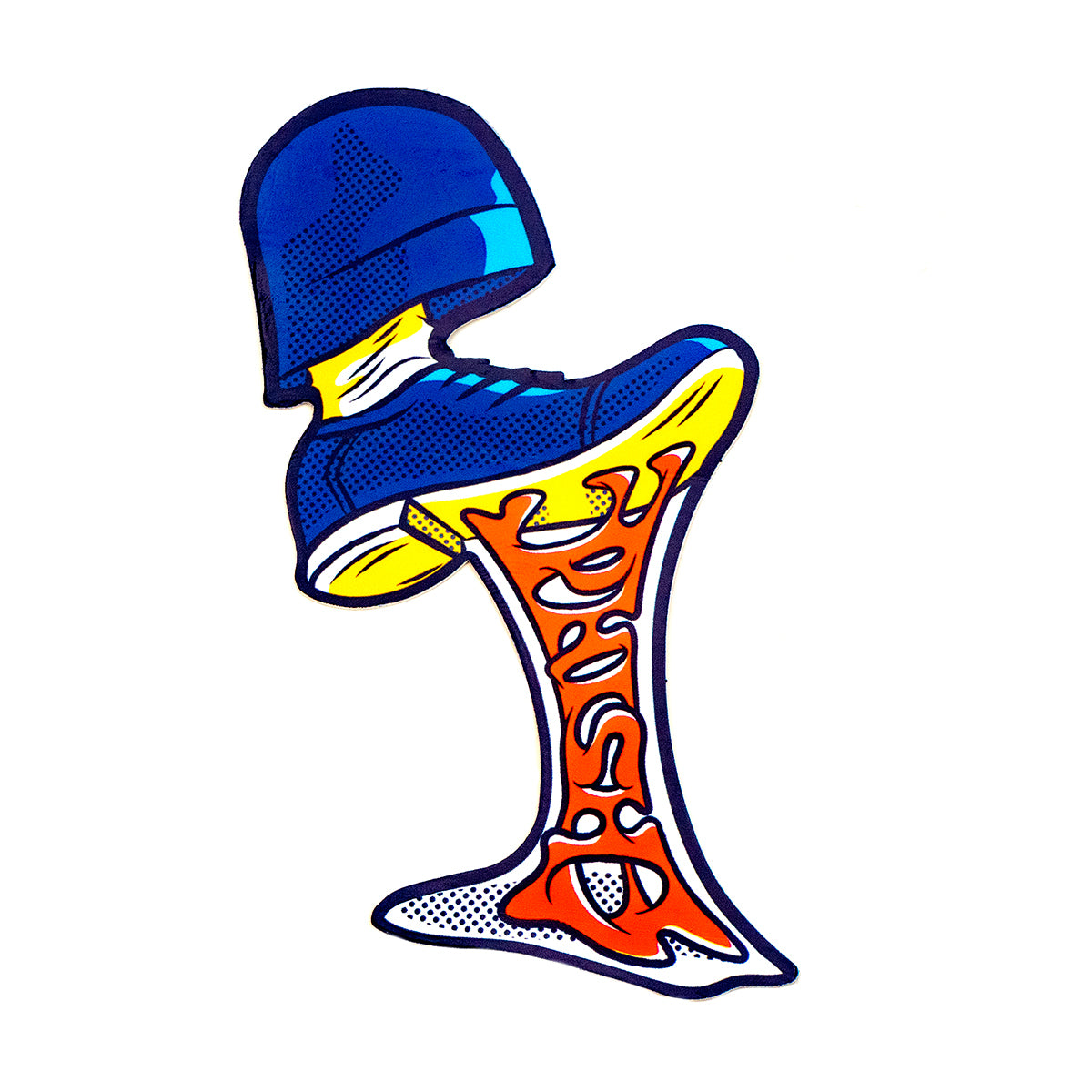 Gum Shoe Sticker