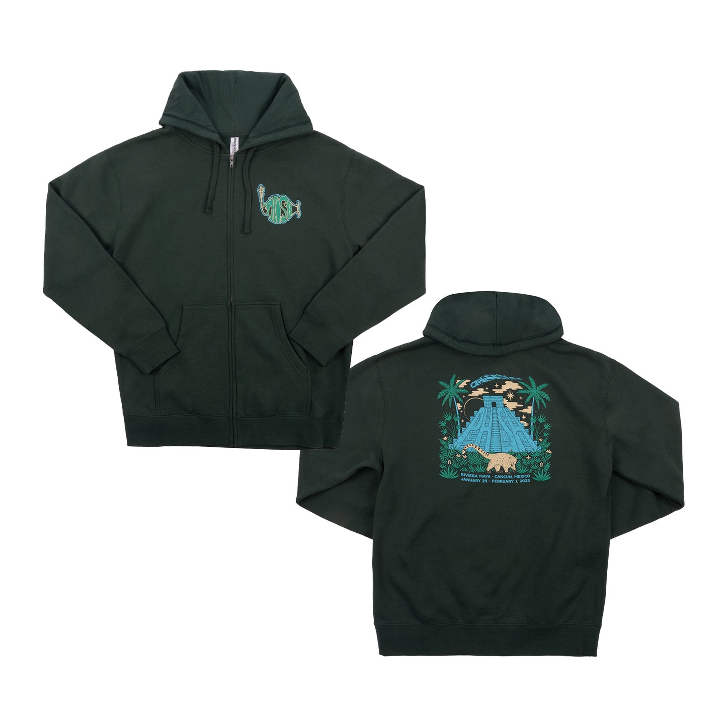 Coati Asteroid Discovery Zip Hoodie
