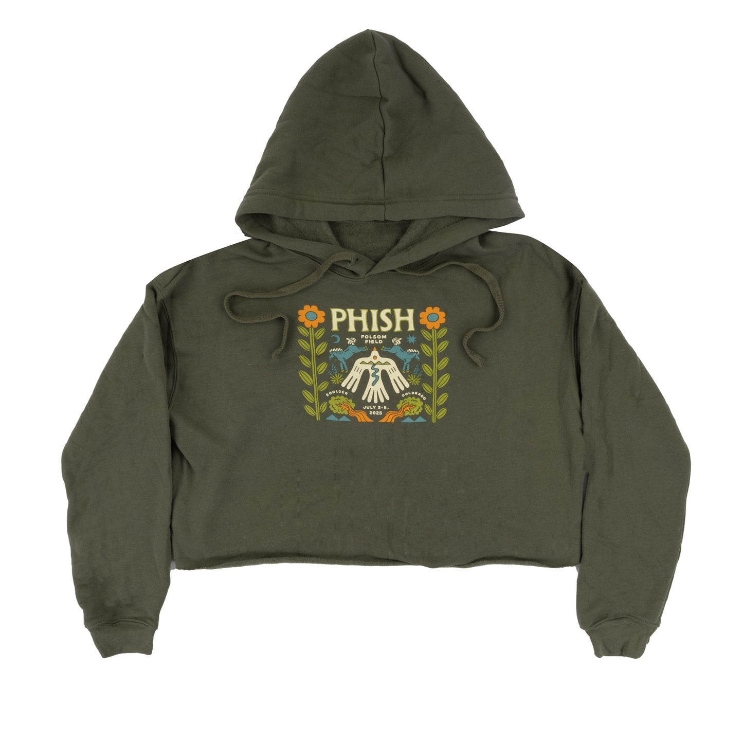 Women's It's Natural Boulder Event Cropped Hoodie