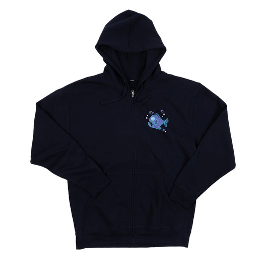 Sphere Jellyfish Hoodie on Navy