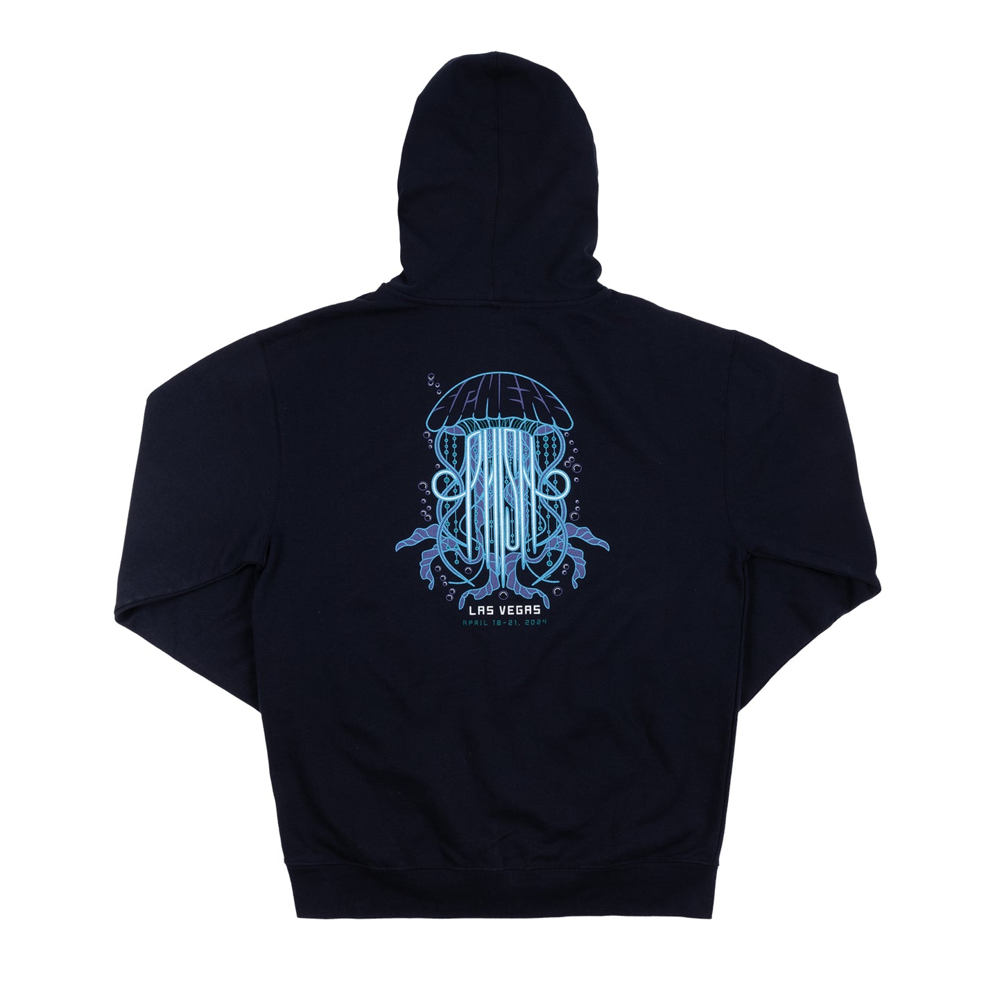 Sphere Jellyfish Hoodie on Navy