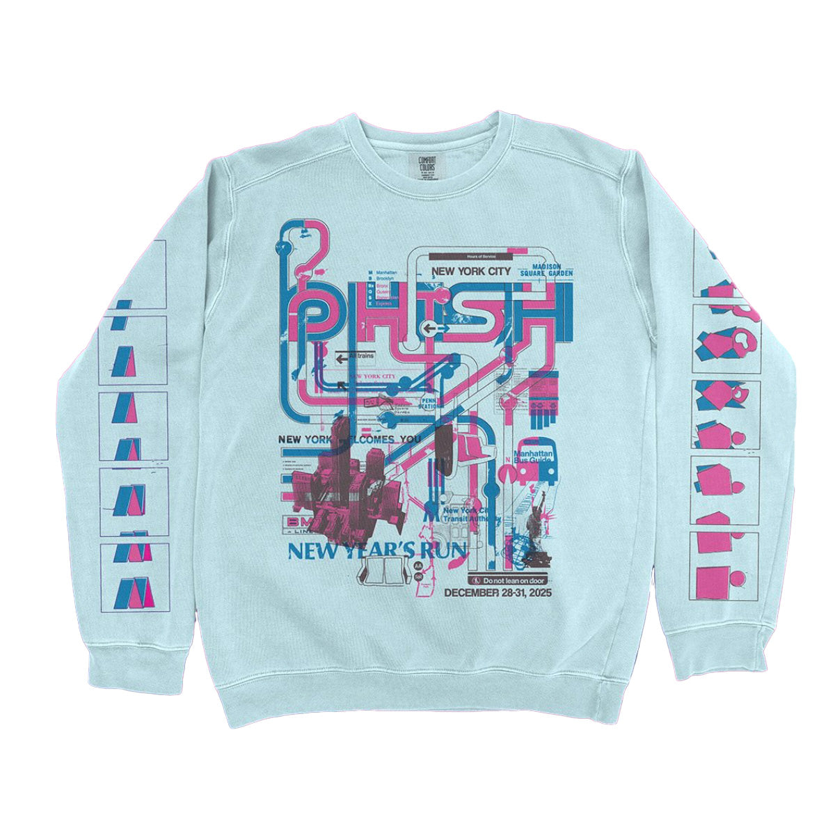 It Tracks New Year’s Run ‘25 Crew Neck Sweatshirt
