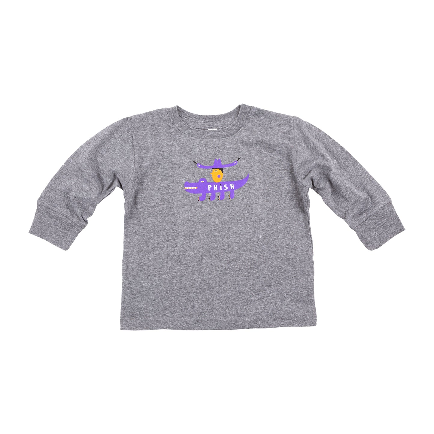 Kids Cowboy Gator Long Sleeve Tee