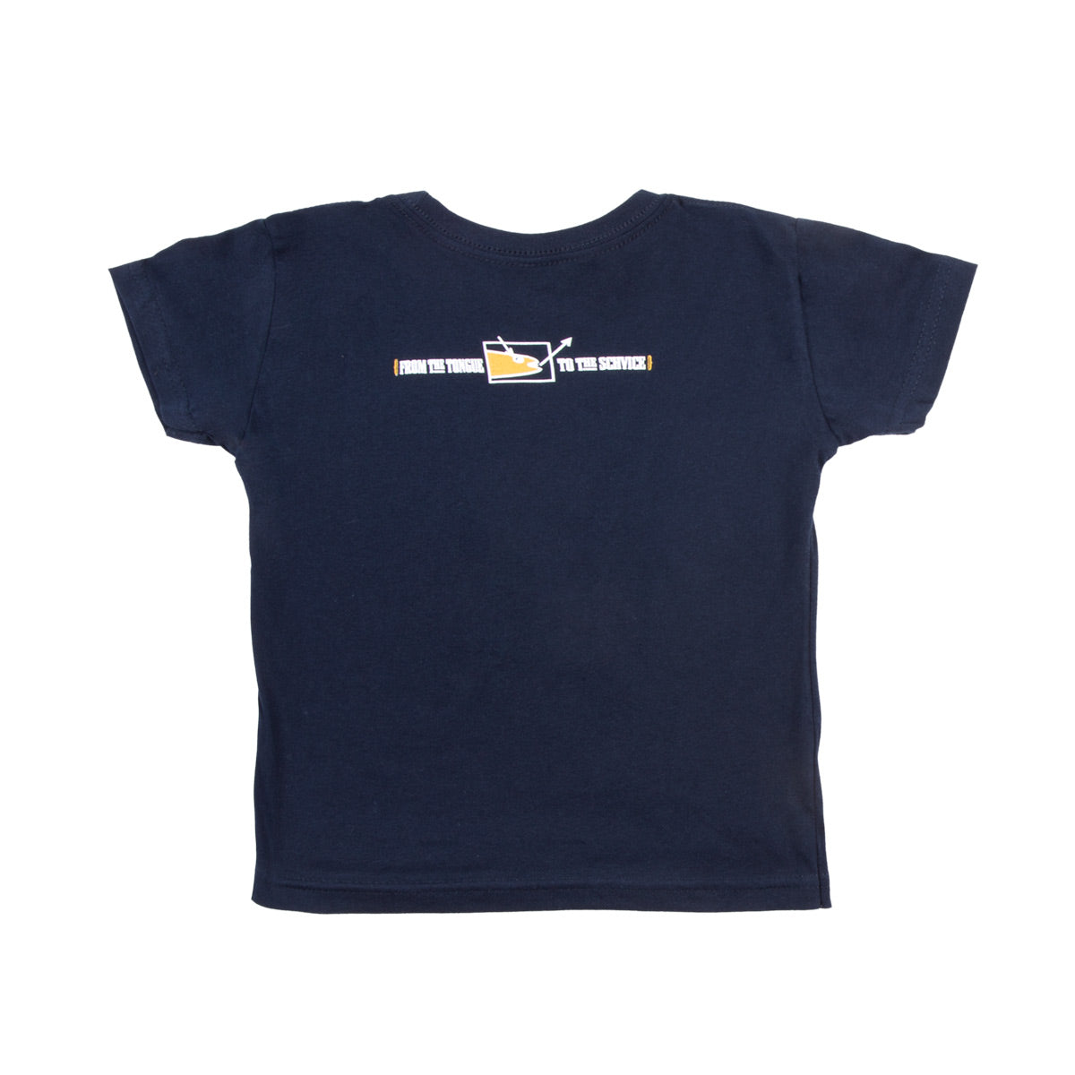 Kids Doniac Schvice Tee on Navy