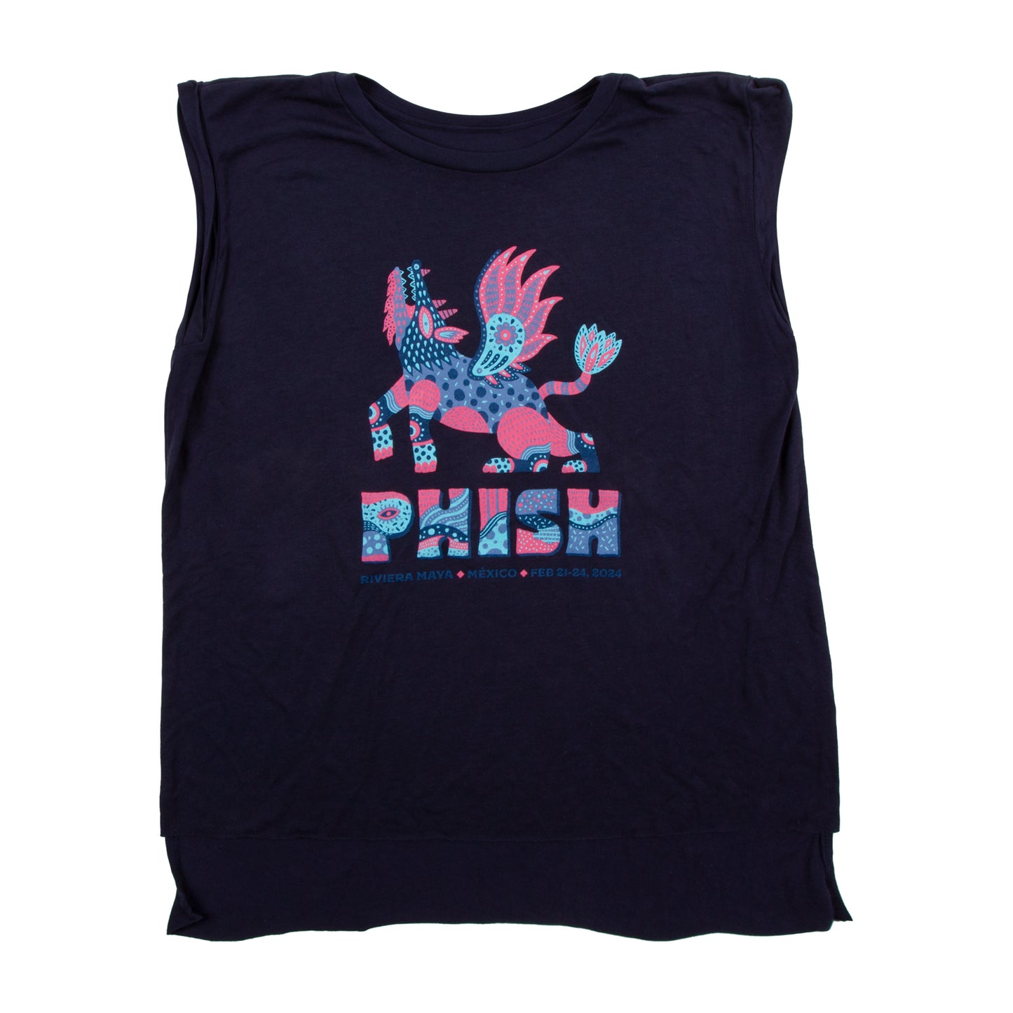 Women's Alibreje Flight Muscle Tee on Midnight