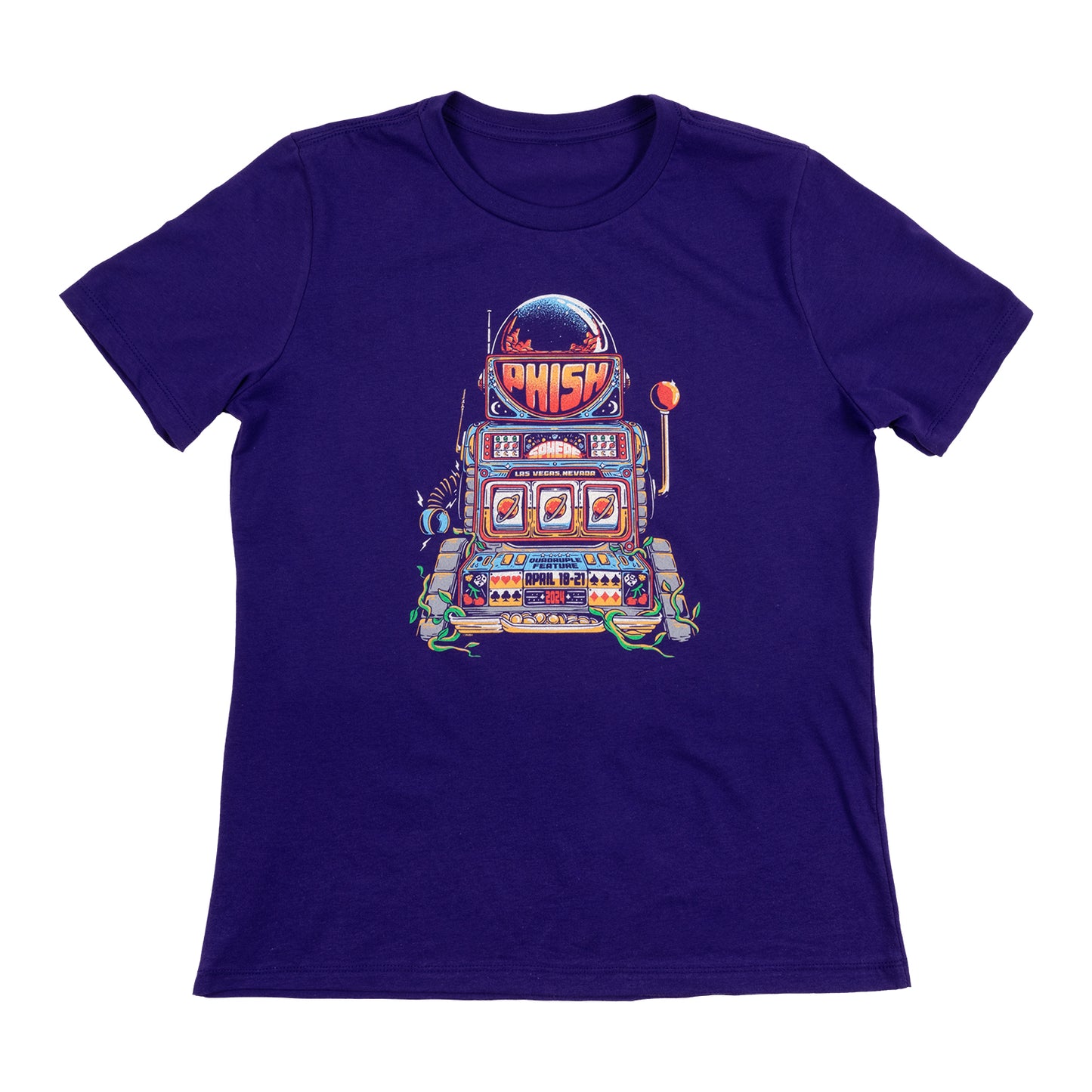 Sphere Women's Slot Bot Tee on Team Purple