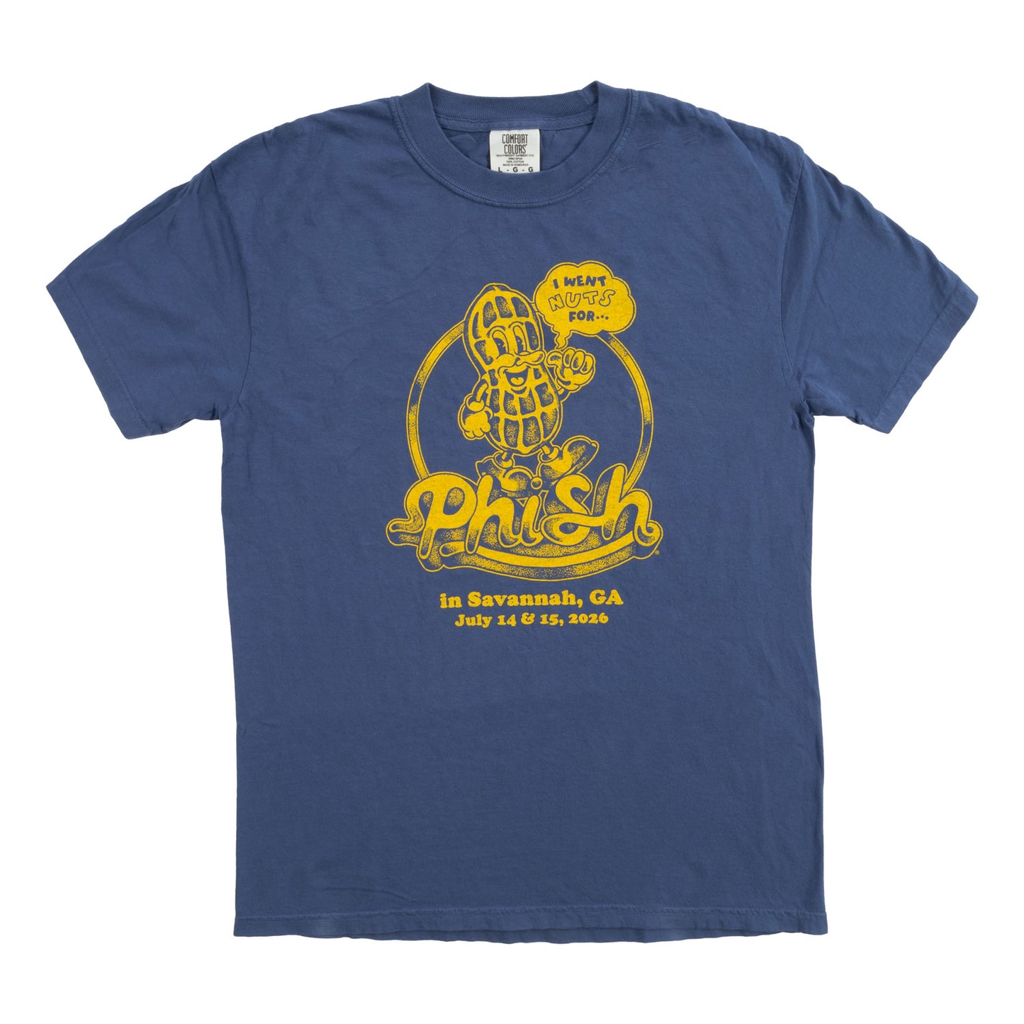 Nuts In Savannah Summer Tour 2026 Event Tee