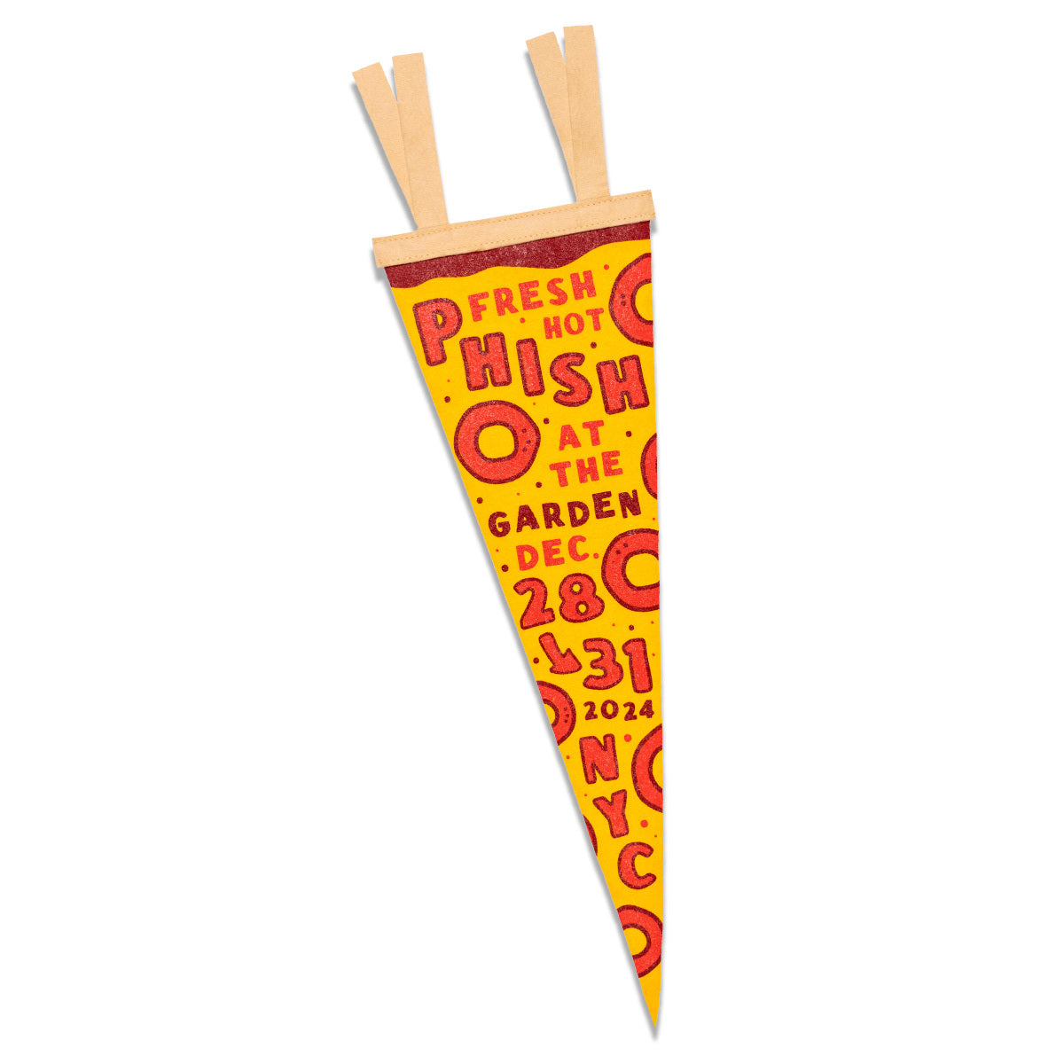 Fresh Hot Phish Pizza Oxford Pennant