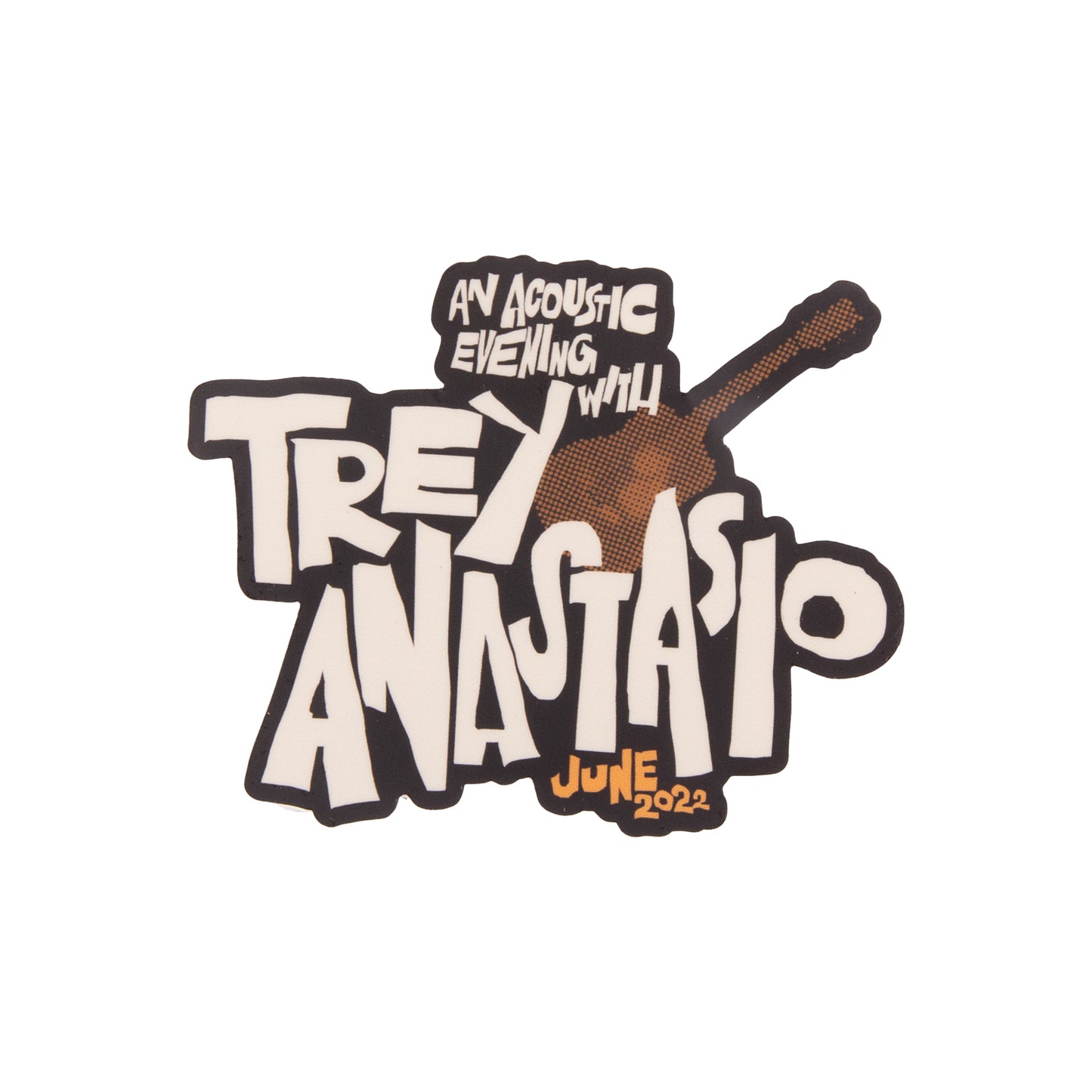 Trey Anastasio Bers Letters 2022 Tour Sticker