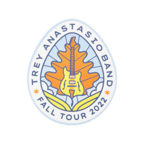 STICKER - TAB Fall Tour 2022 - Guitar Leaf