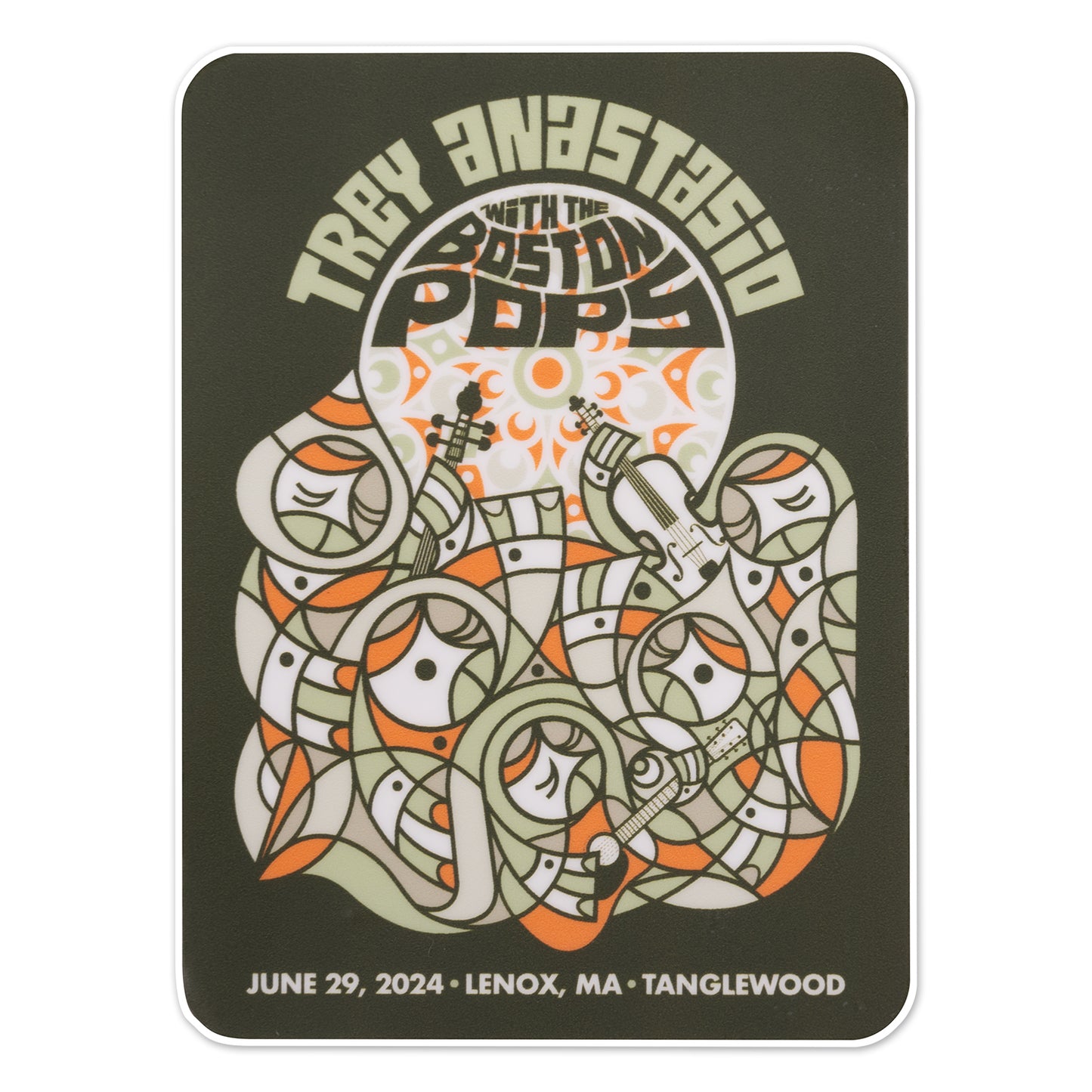 EVENT STICKER - TANGLEWOOD 2024 - SYMPHONIC FIGURES