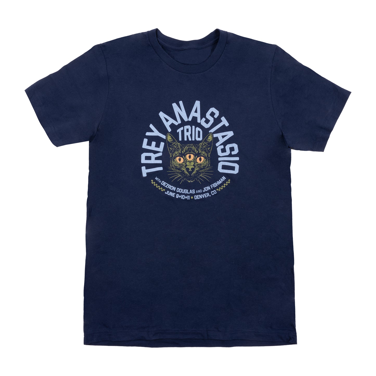 Trey Anastasio Trio Denver 2023 Tee - 3-Eyed Cat