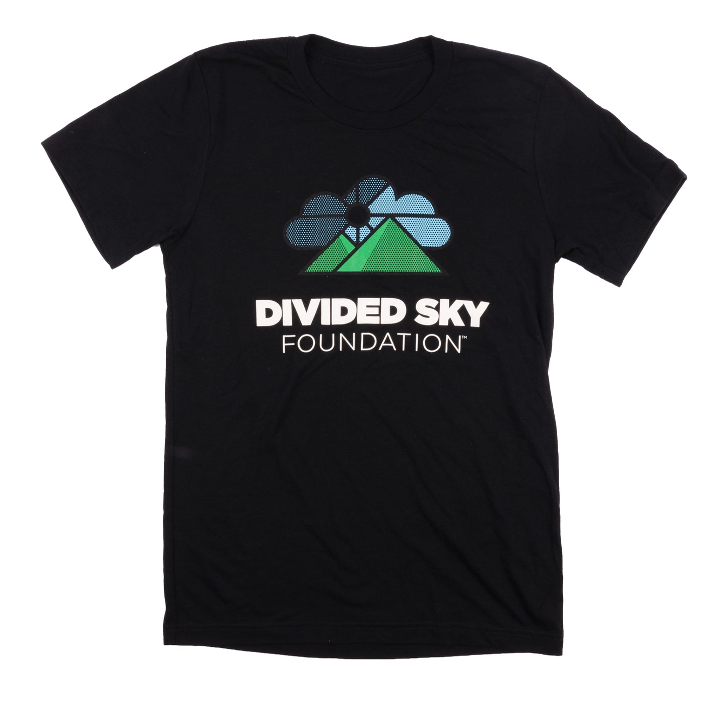 DIVIDED SKY FOUNDATION TEE - BLACK