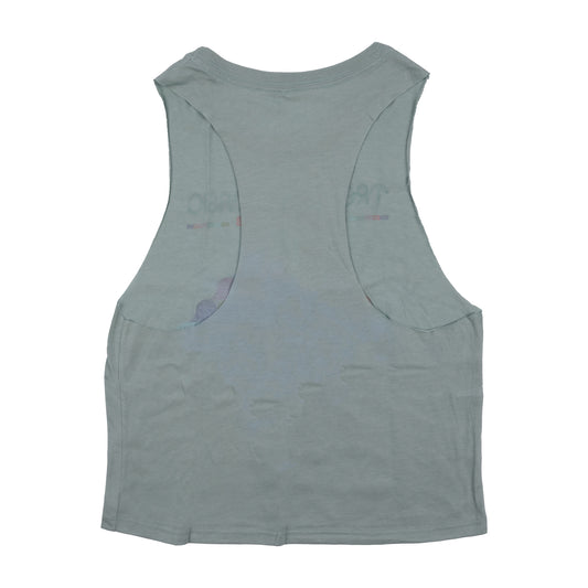 CTAB CROP WOMEN'S TANK TOP - FLOWING CIRCLES 2.0