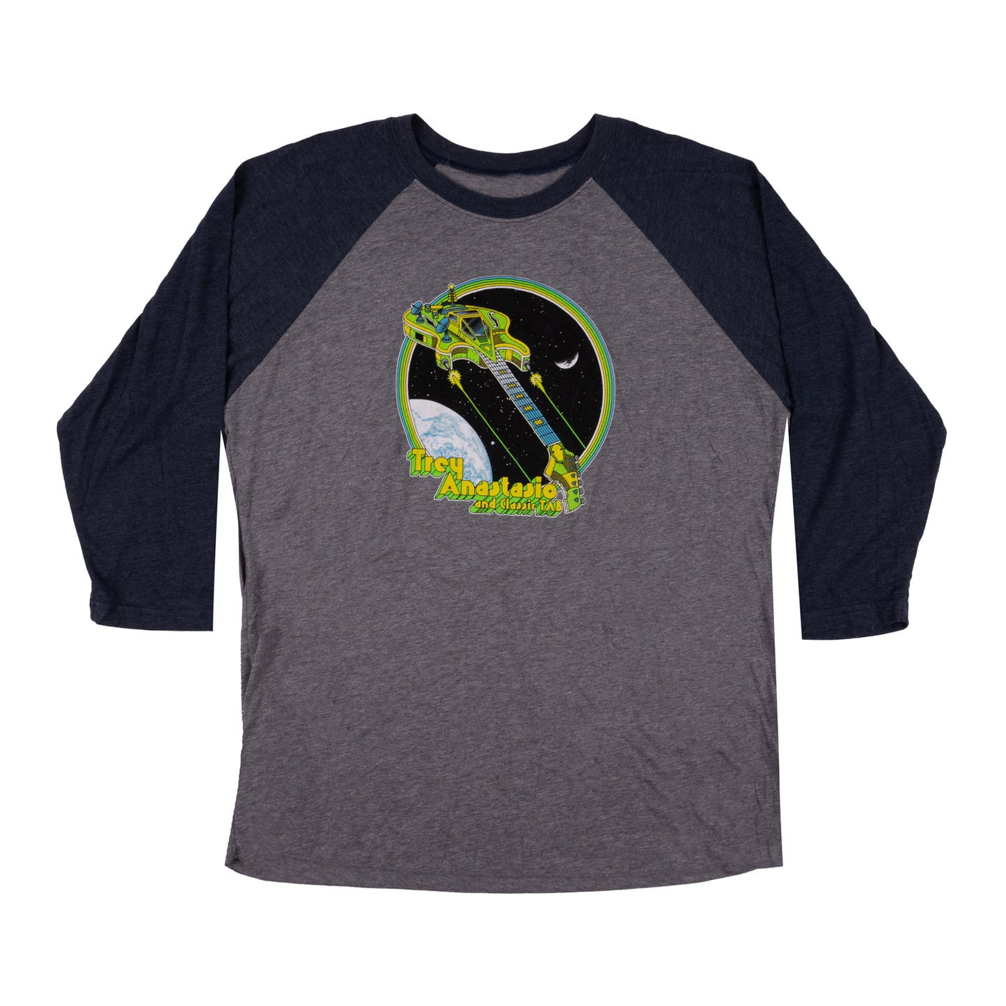CTAB RAGLAN TEE - GUITAR SPACESHIP 2.0