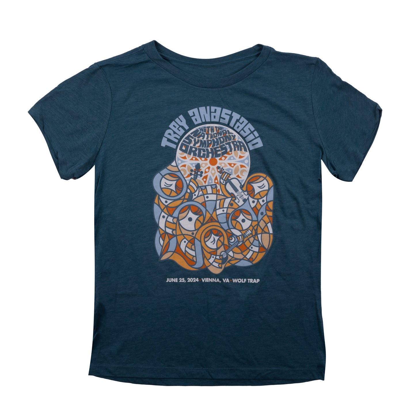 WOMEN'S WOLF TRAP 2024 EVENT TEE - SYMPHONIC FIGURES