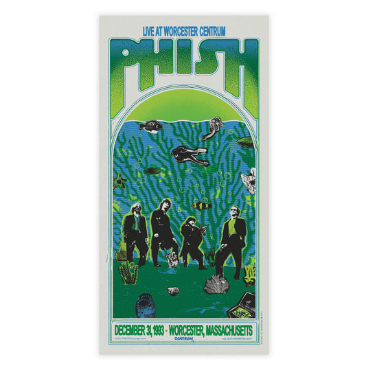 New Year’s Eve 1993 Live At Worcester Centrum 5-LP Vinyl Box Set + Poster