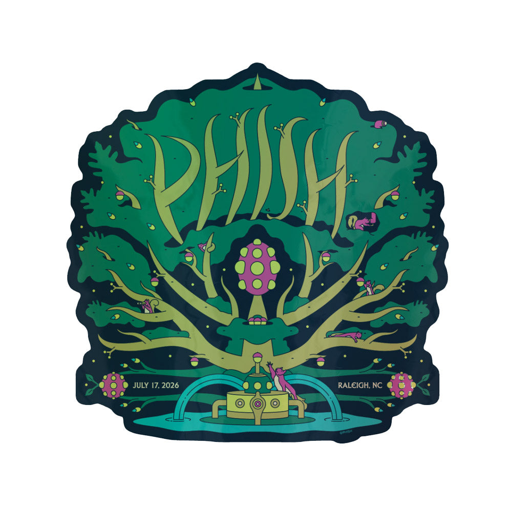 Raleigh Summer Tour 2026 Event Sticker