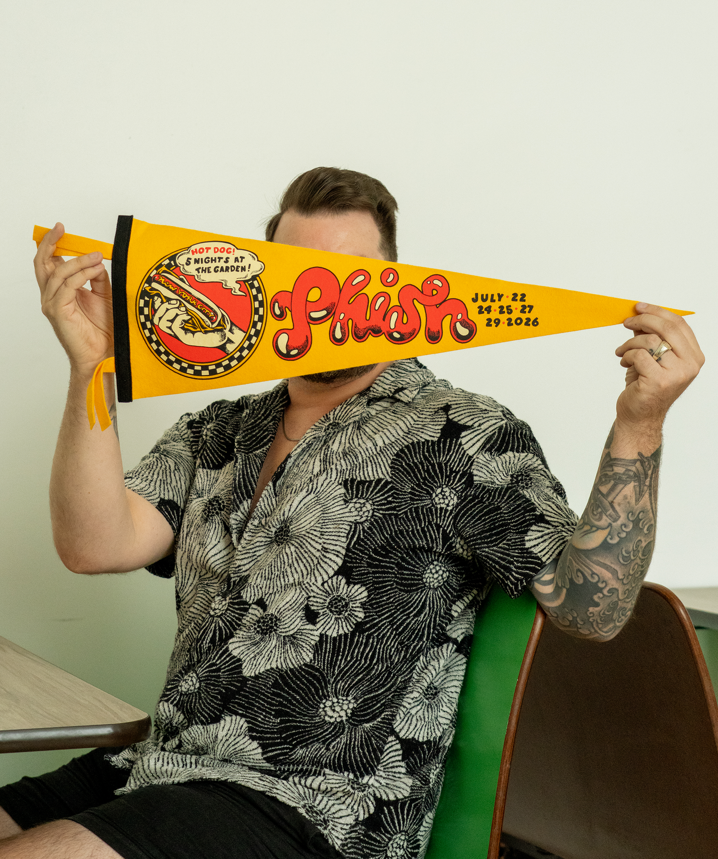 Hot Dog! Phish x Oxford Pennant Classic Pennant