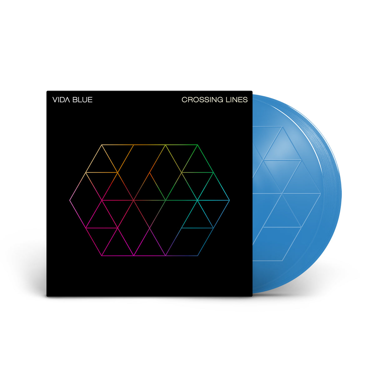 Vida Blue "Crossing Lines" 2-LP Blue Vinyl