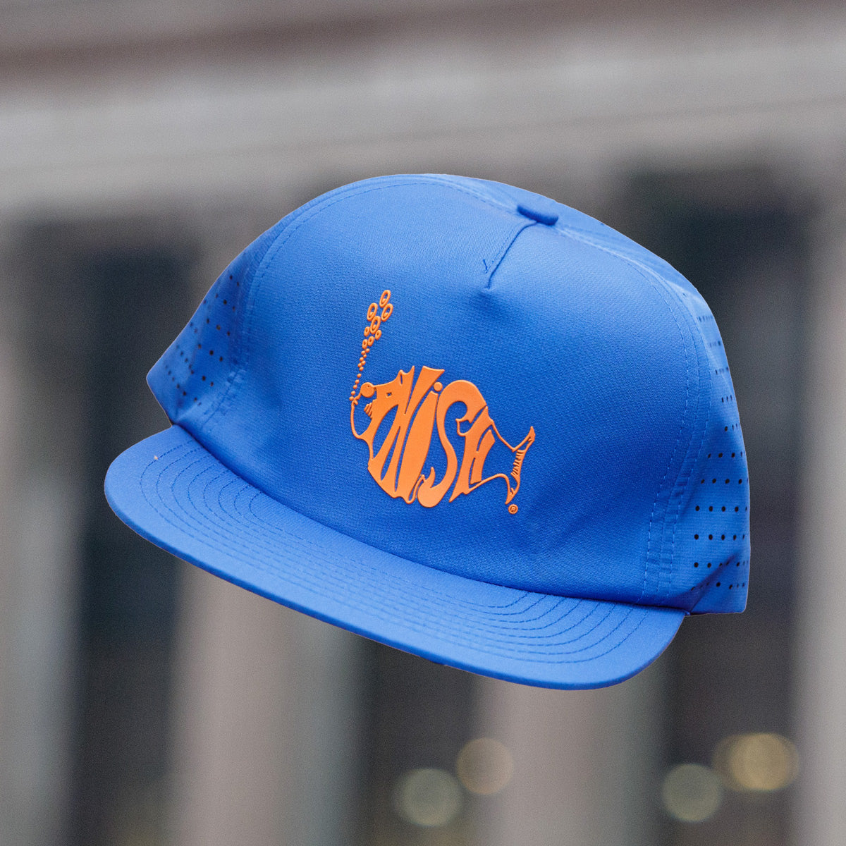 Ace Dotted Mesh Hat - Royal Blue