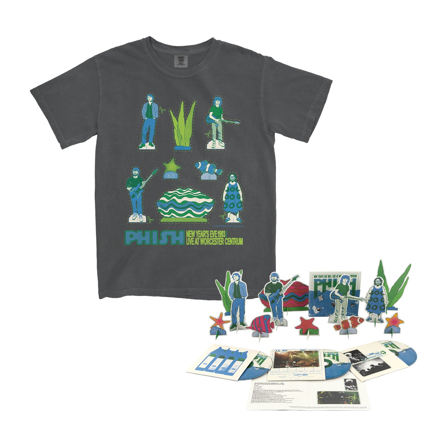 New Year’s Eve 1993 Live At Worcester Centrum 3-CD Box Set + Tee