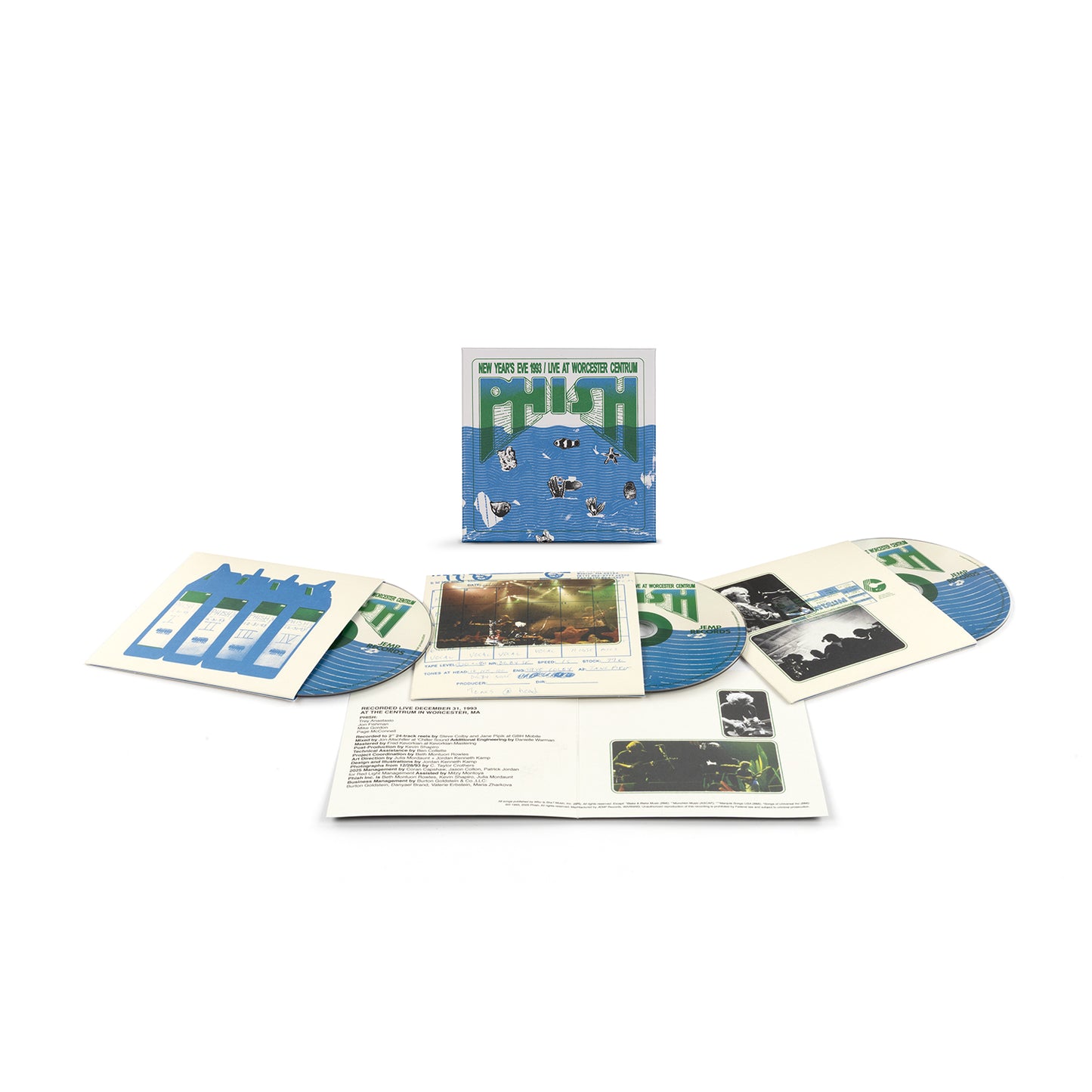 New Year's Eve 1993 Live At Worcester Centrum 3-CD Box Set