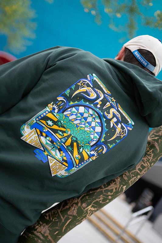 Double Zero Roulette Sphere '26 Zip-Up Hoodie