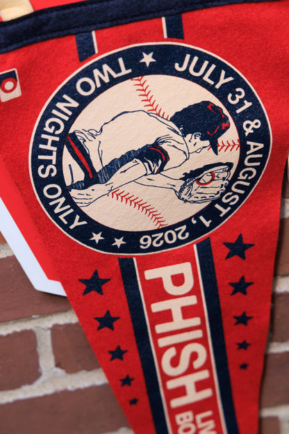 Phish x Oxford Pennant Fly Ball Baseball Pennant