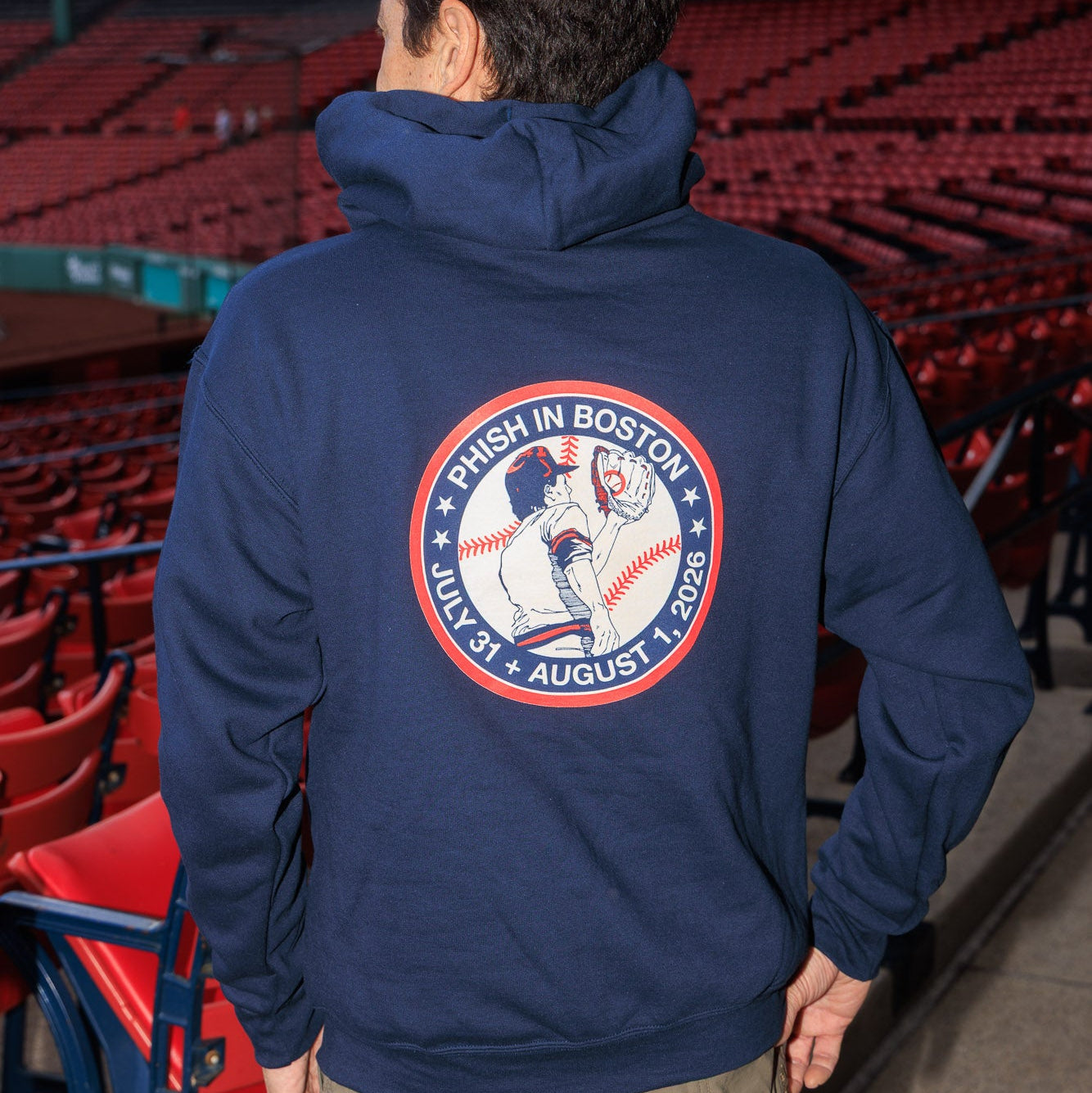 Fly Ball Fenway Champion Pullover Hoodie