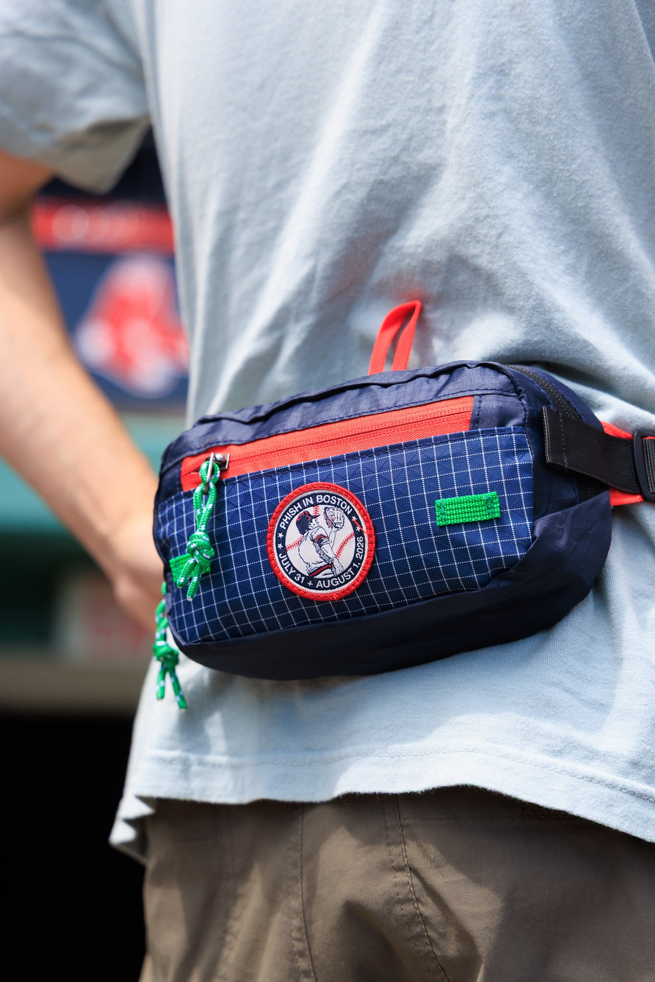 Fenway Fly Ball Hiking Cross-Body/Hip Bag
