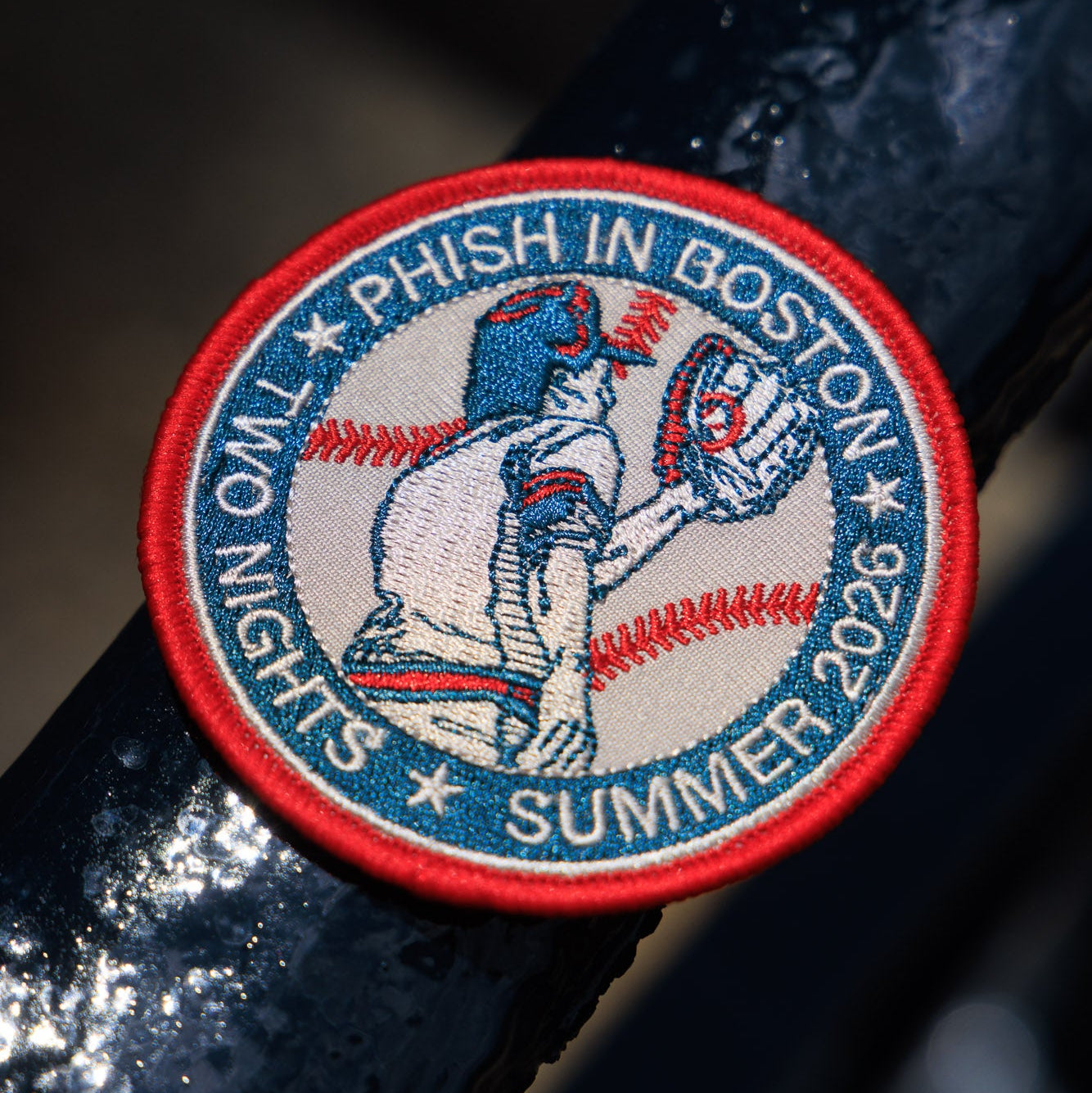 Fly Ball Fenway Patch