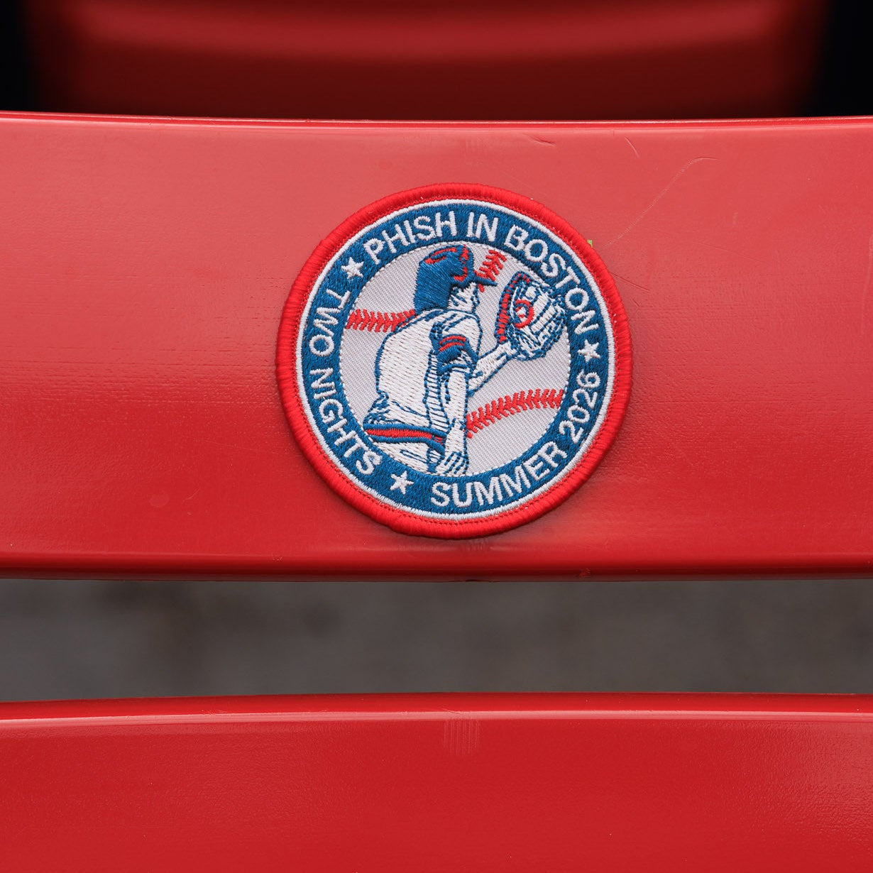Fly Ball Fenway Patch
