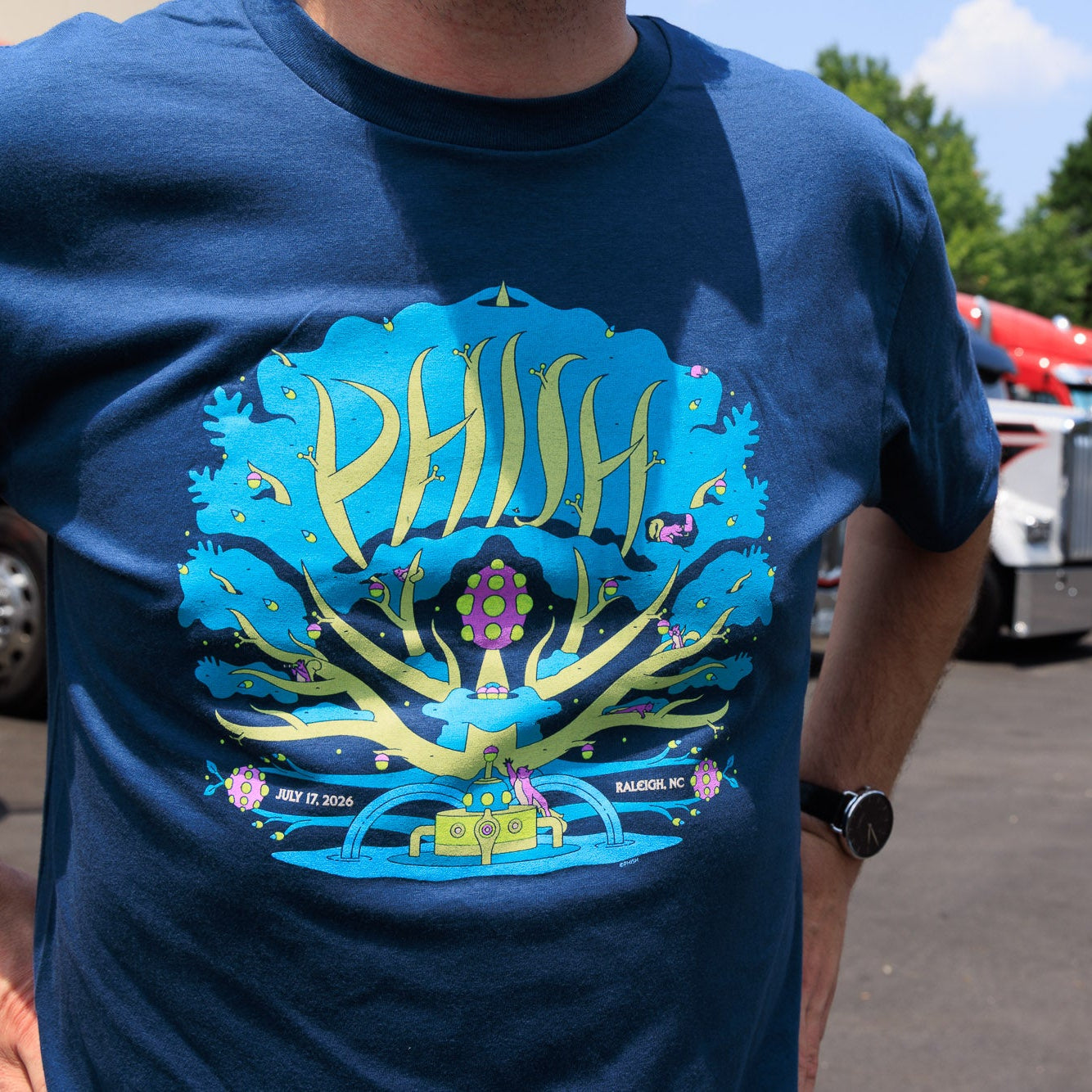 Raleigh Summer Tour 2026 Event Tee