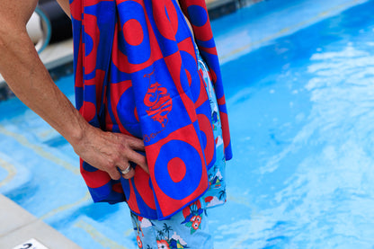 Classic Atomic Donut Towel