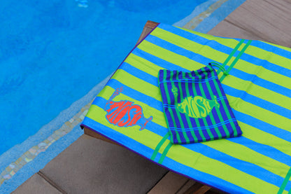 Linesider Beach Towel