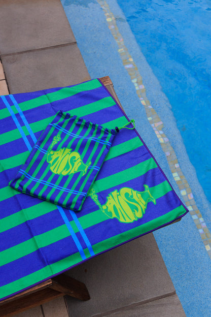 Linesider Beach Towel