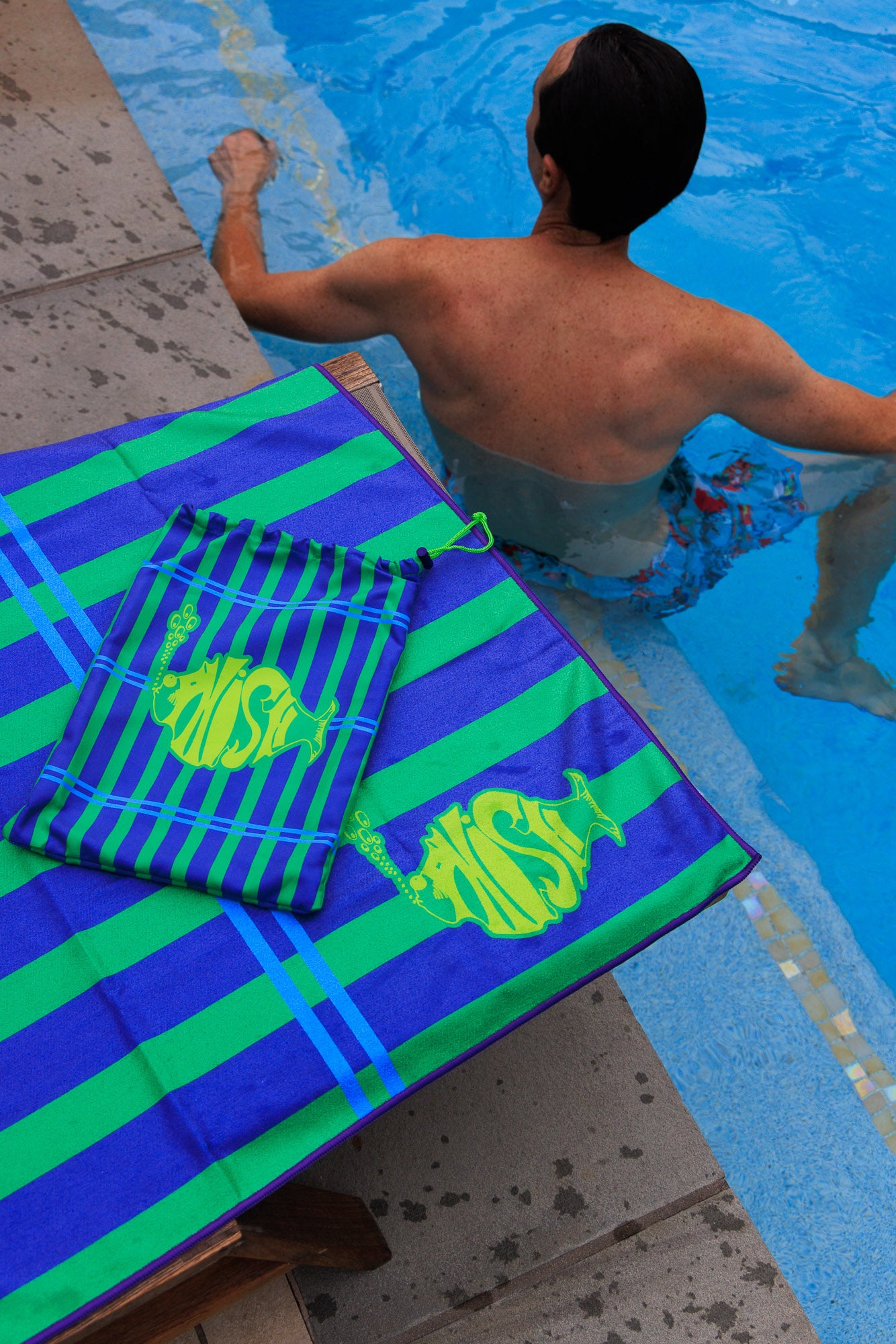 Linesider Beach Towel
