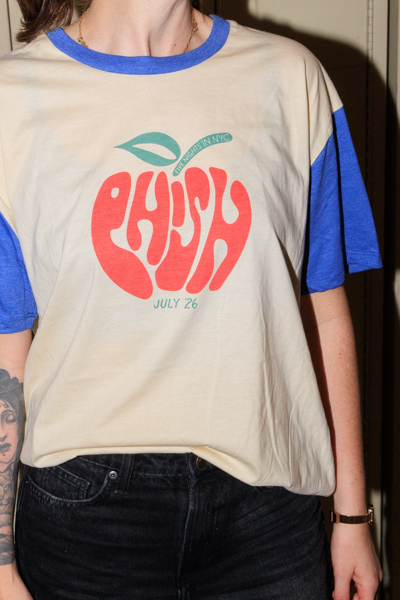 Big Apple The Garden July 2026 Ringer Tee